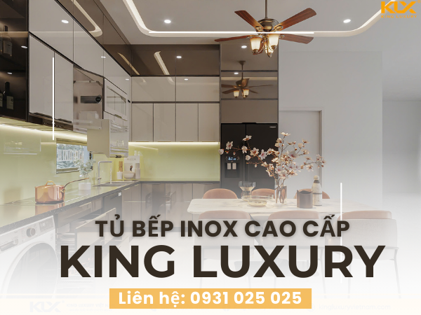 Báo Giá Tủ Bếp Inox Cánh Kính Cao Cấp Tại TP.HCM