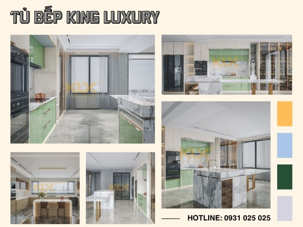 Báo giá thi công tủ bếp cao cấp HCM