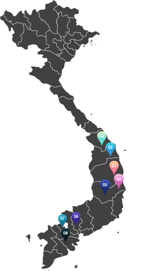 bản đồ chi nhánh